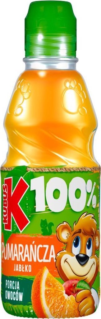 Kubuś Kubuś 100% Sok pomarańcza jabłko 300 ml