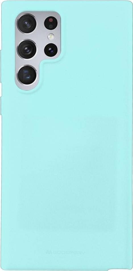 Mercury Goospery Etui SAMSUNG GALAXY S22 ULTRA Matowy Silikon Mercury Soft Jelly miętowe