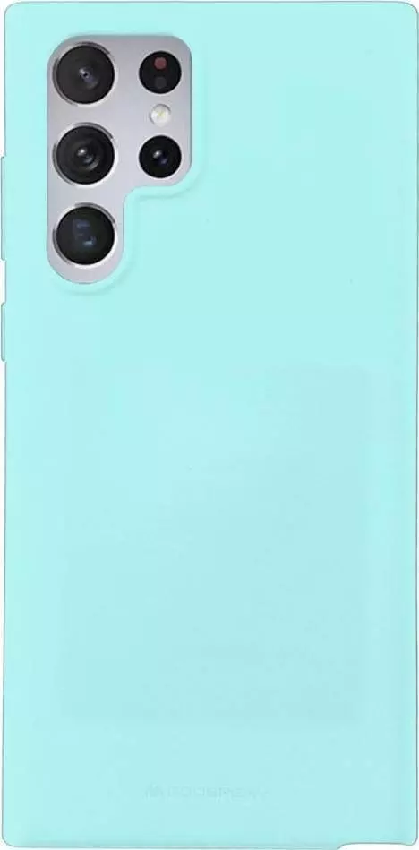 Mercury Goospery Etui SAMSUNG GALAXY S22 ULTRA Matowy Silikon Mercury Soft Jelly miętowe