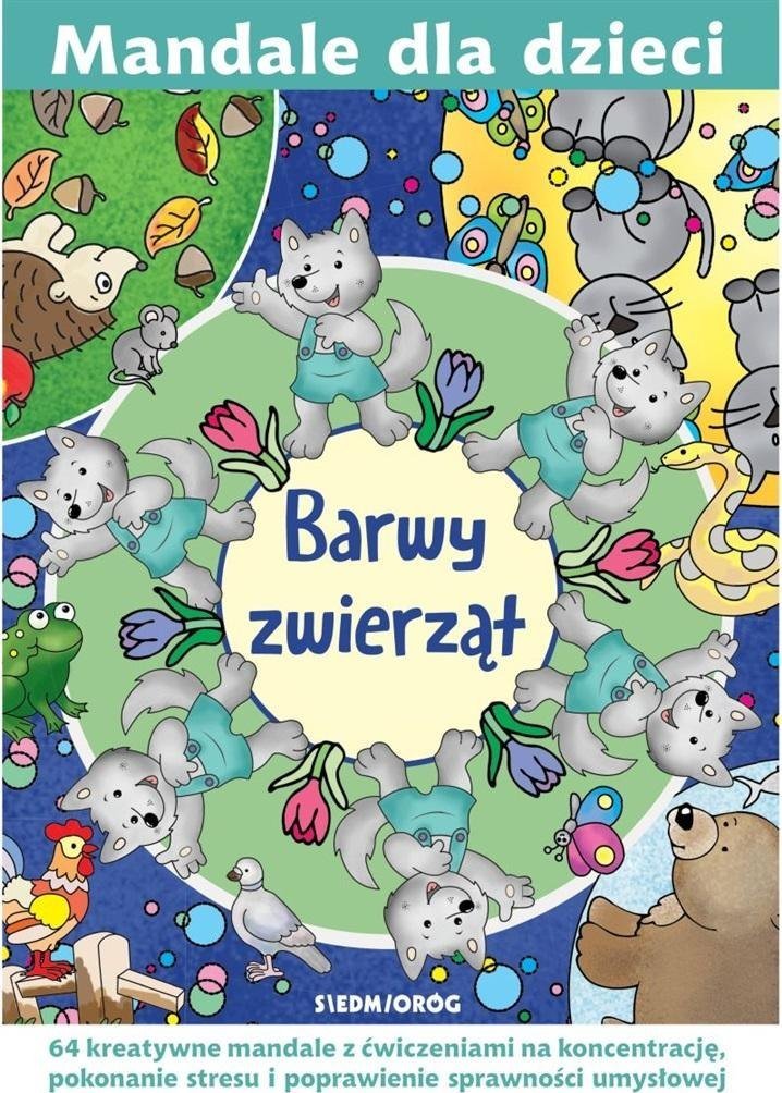 Mandale dla dzieci. Barwy zwierząt