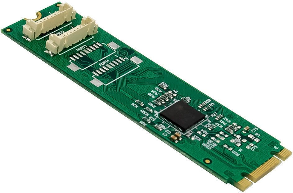 InLine® Schnittstellenkarte M.2 zu 2x seriell 9pol Stecker