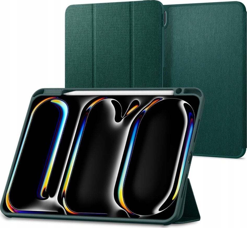 Etui na tablet Spigen Spigen Urban Fit, midnight green - iPad Pro 13" 2024