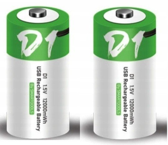 Bateria AKUMULATOR SMARTOOOLS 1.5V D 650mAh USB-C