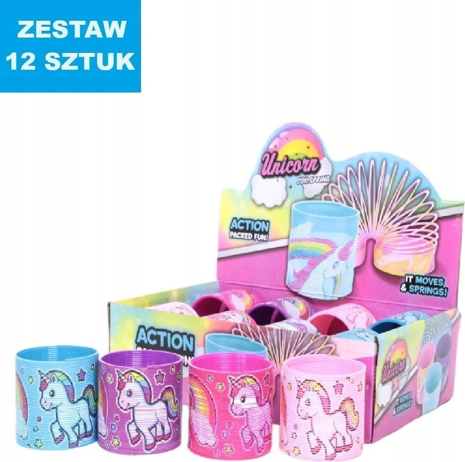 Artyk Sprężyna z jednorożcem 12szt/box MCS76-S 11908