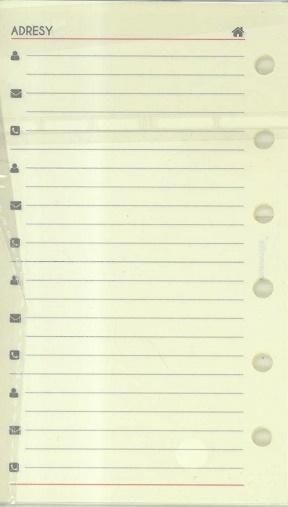 Antra Wkład do organizera MEM/K Adresy (270083)