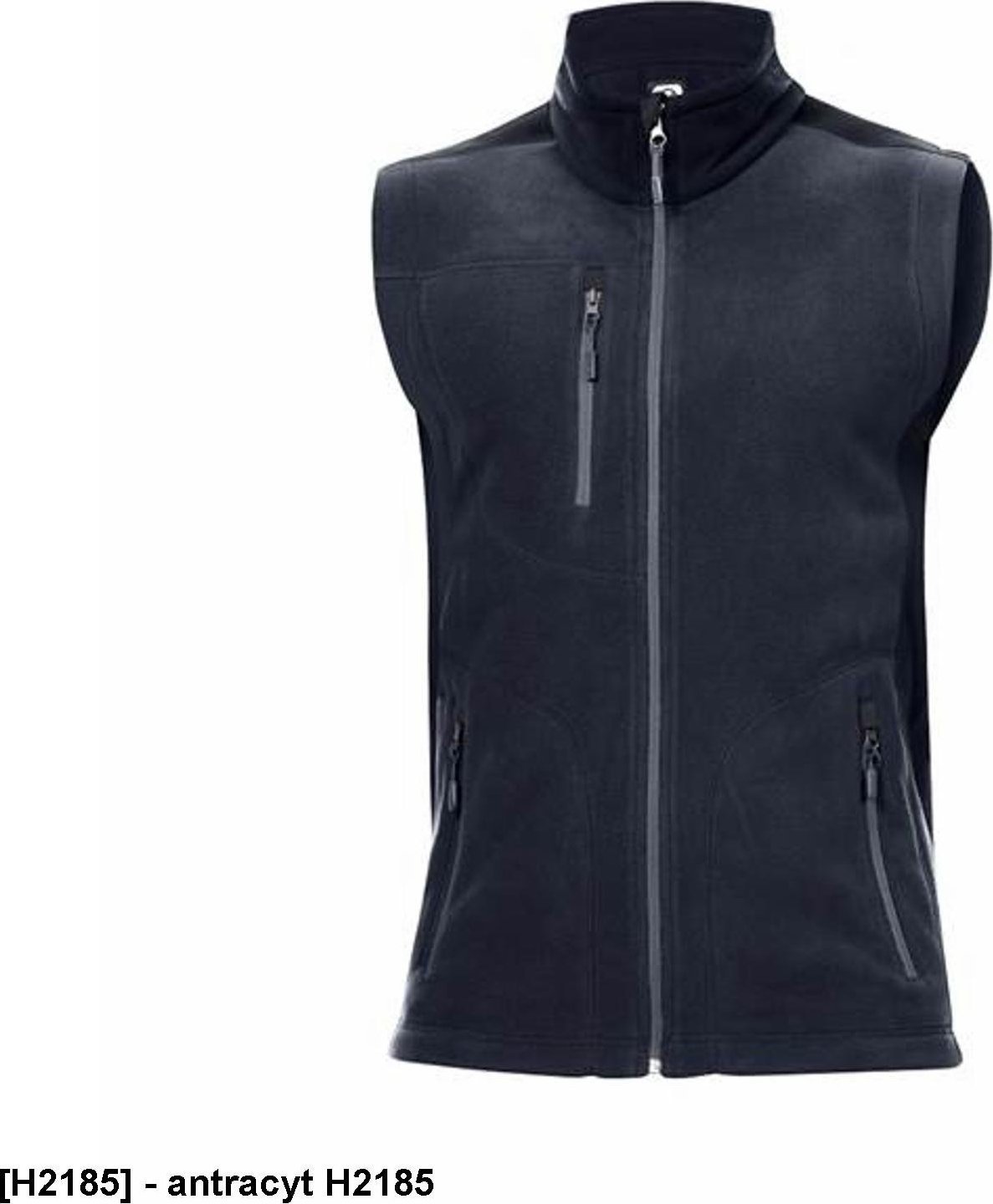 Ardon ARDON MARTIN - kamizelka męska polarowa - antracyt H2185 2XL