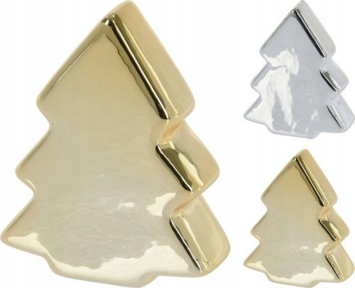 Koopman Choinka figurka ozdobna świąteczna 9 x 7,5 x 3 cm