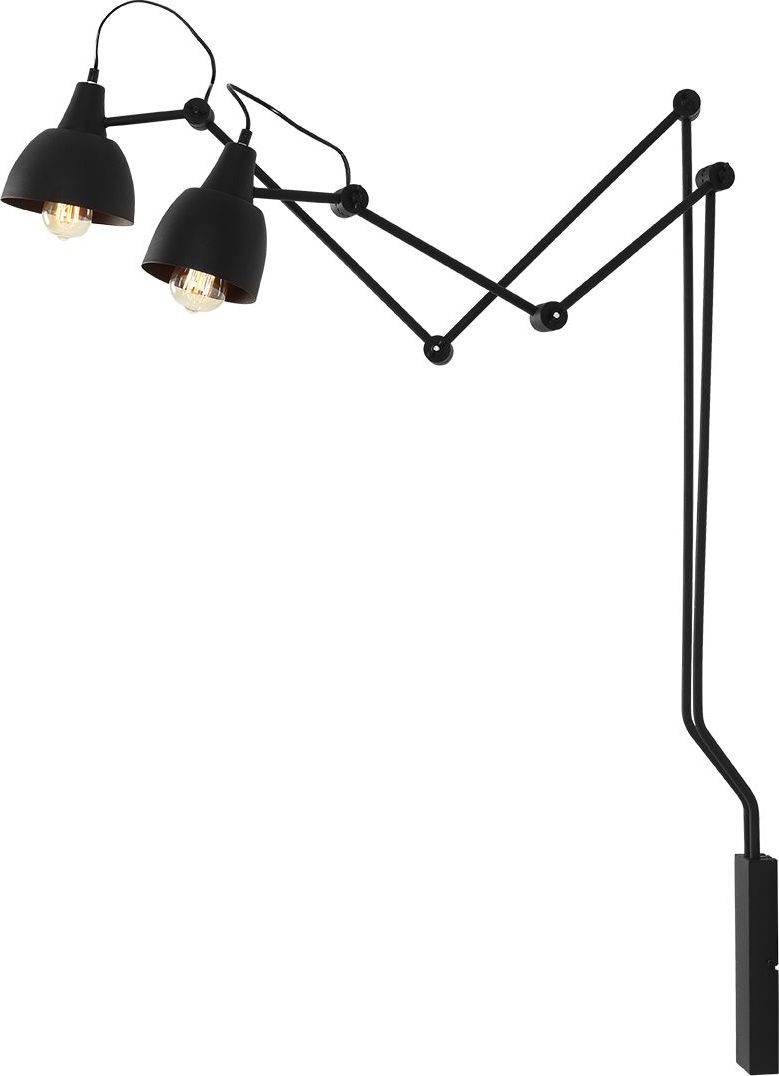 Kinkiet Aldex Kinkiet nowoczesny czarny Aldex AIDA 842D