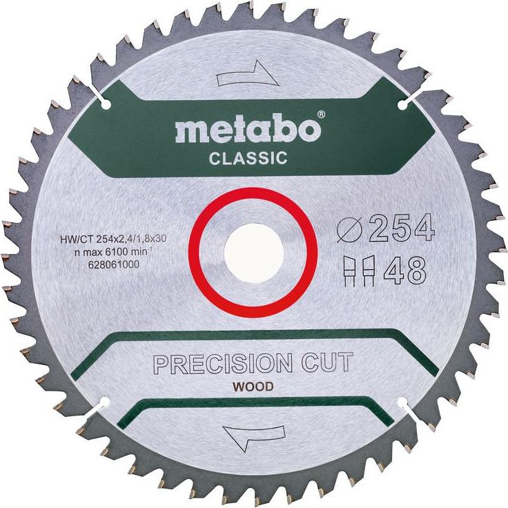 Metabo PIŁA TARCZOWA HW/CT 254x30x48Z MET628061000