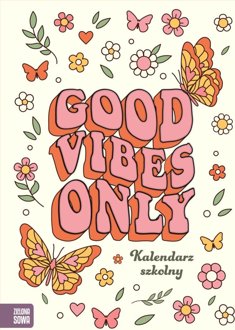 Kalendarz szkolny Good vibes