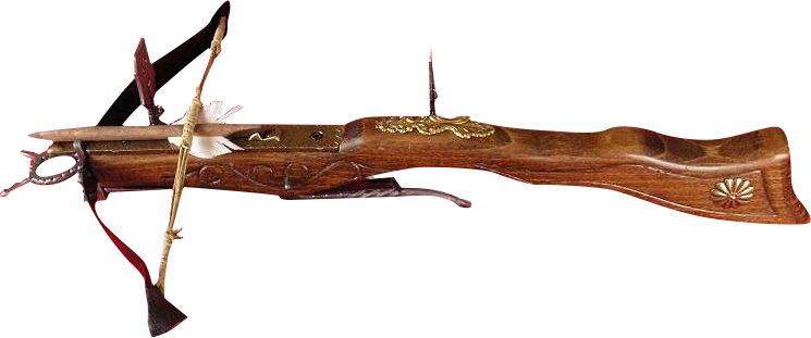 Miniaturowa Replika Kuszy Średniowiecznej (w0f)