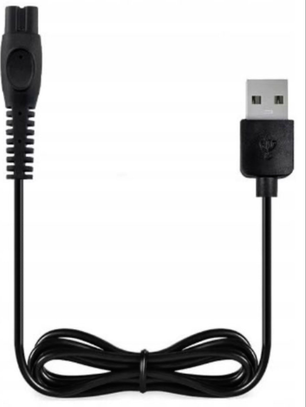 QIKtech Kabel USB do golarka Philips OneBlade QP2824 QP2834 QP4530 QP4630 QP4631 (czarny)