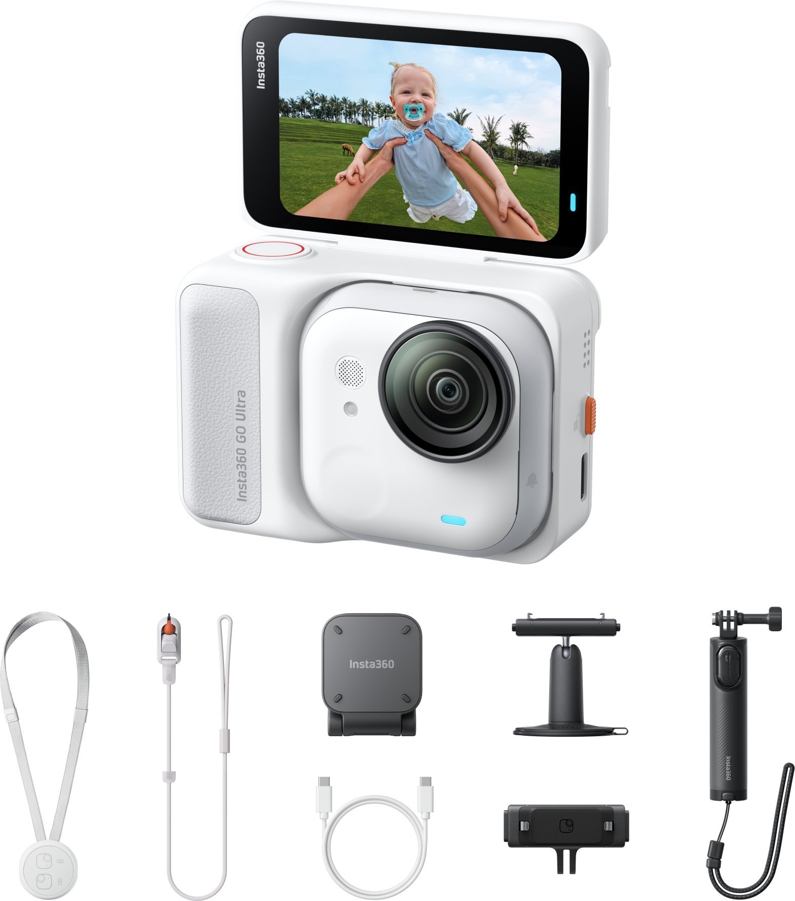 Kamera Insta360 GO Ultra Creator Bundle biała