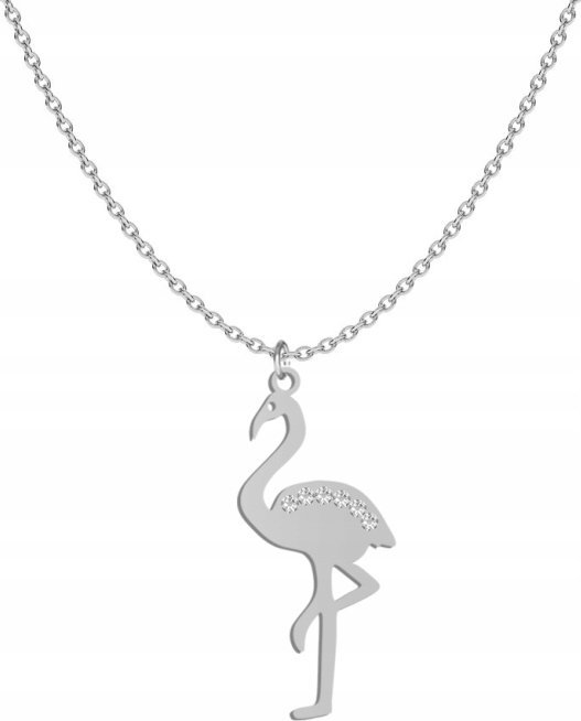 Radziszewska Jewellery Srebrny Naszyjnik FLAMING DEDYKACJA GRATIS