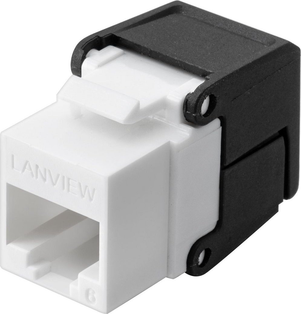 Lanview Cat6 Unshielded flip jack