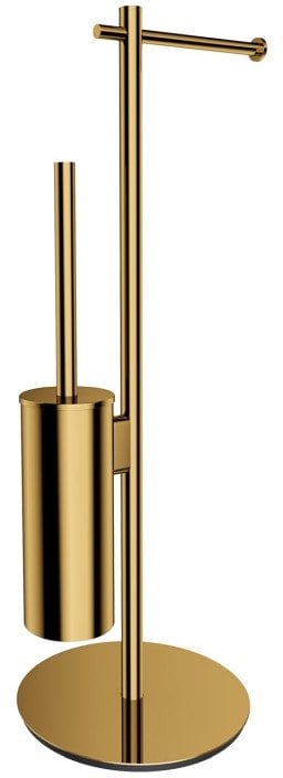 MODERN PROJECT STOJAK NA PAPIER I SZCZOTKĘ ZŁOTY