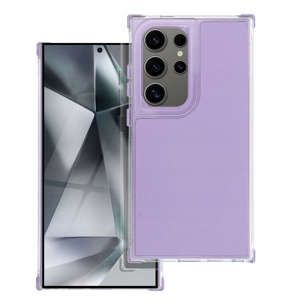 Futerał MATRIX do SAMSUNG S25 jasnofioletowy