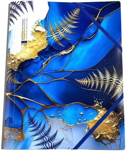 Teczka A4+ plastikowa z gumką Mozaika