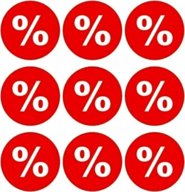 StudioCen Naklejki Przecena - 560 sztuk