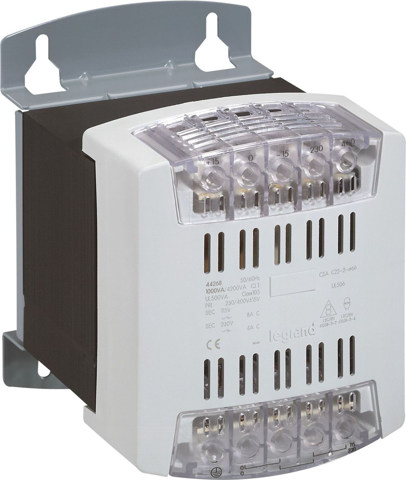 Legrand Transformator sterowniczy separacyjny 1000VA 230 - 400 / 115 - 230V (044268)