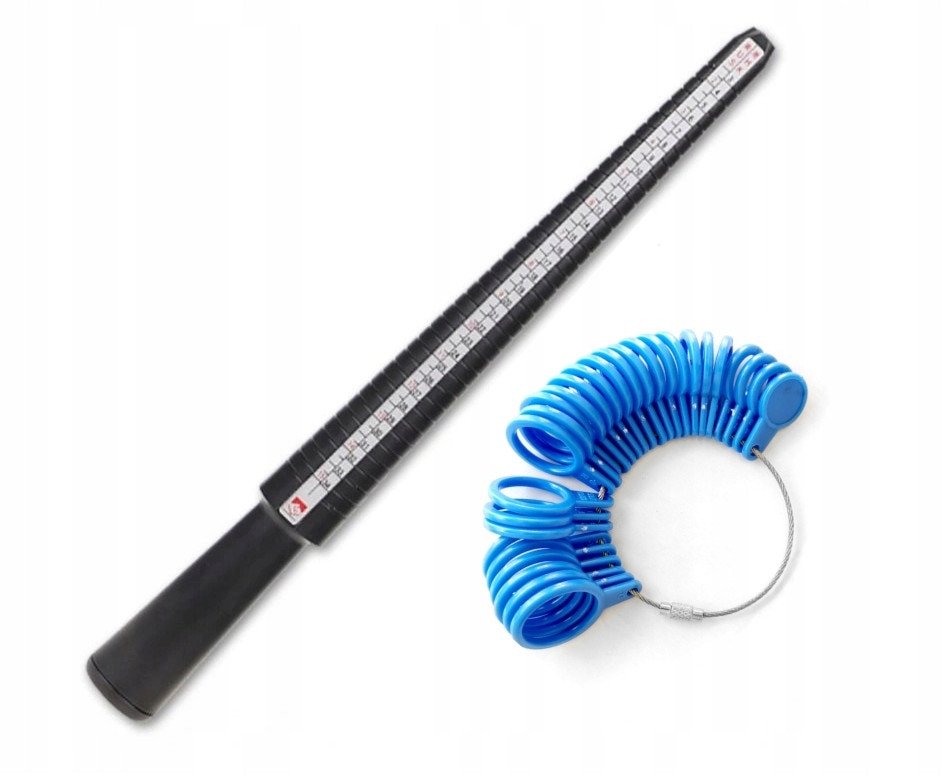 Miara JUBILERSKA do PIERŚCIONKA Trzpień ZESTAW PL