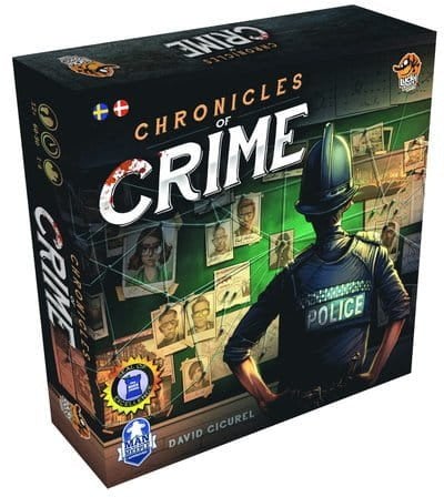 Lucky Duck Games Gra planszowa Chronicles of Crime (edycja skandynawska)