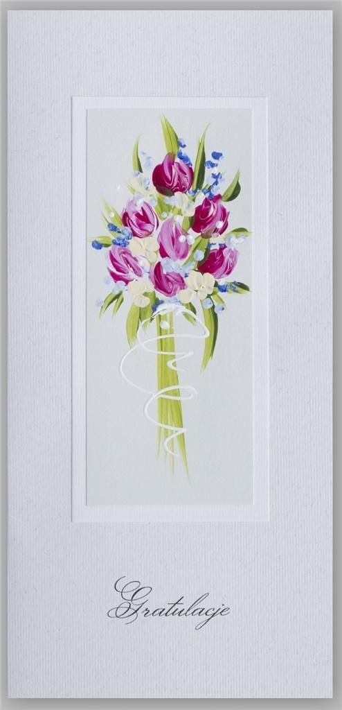 MAK Karnet Gratulacje DL G03 - Bukiet