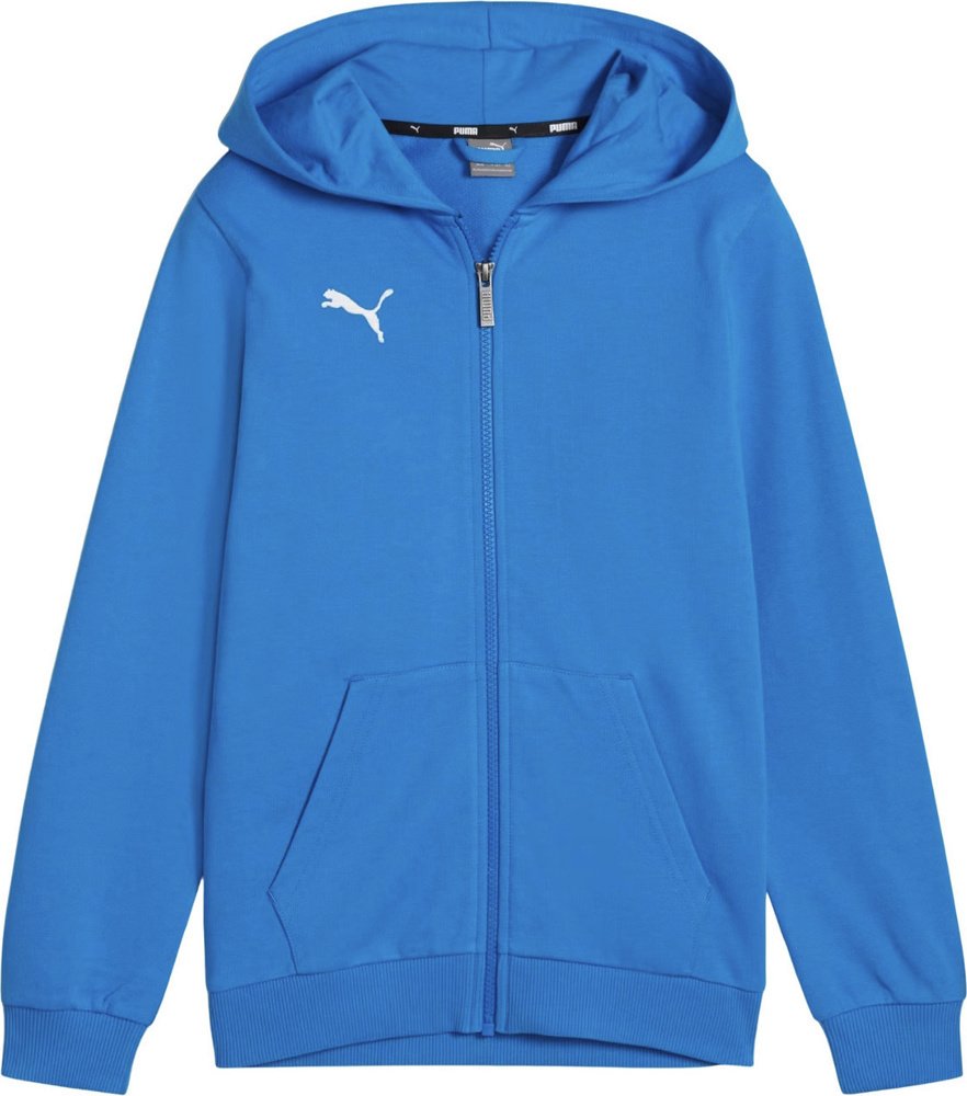 Puma Bluza dla dzieci teamGoal Casuals Hooded niebieska 658596 02 128cm