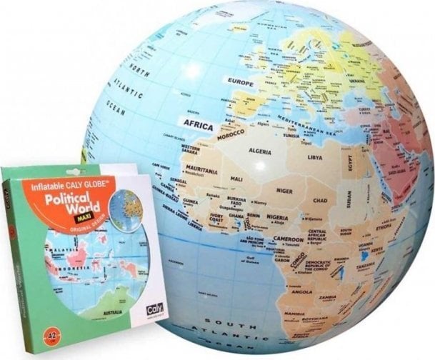 MG Piłka Caly Globus 42 cm - Polityczny wiat