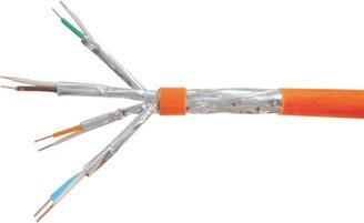 Equip Equip Instal.Kab Cat.7 S/FTP 4P23 100.00m orange