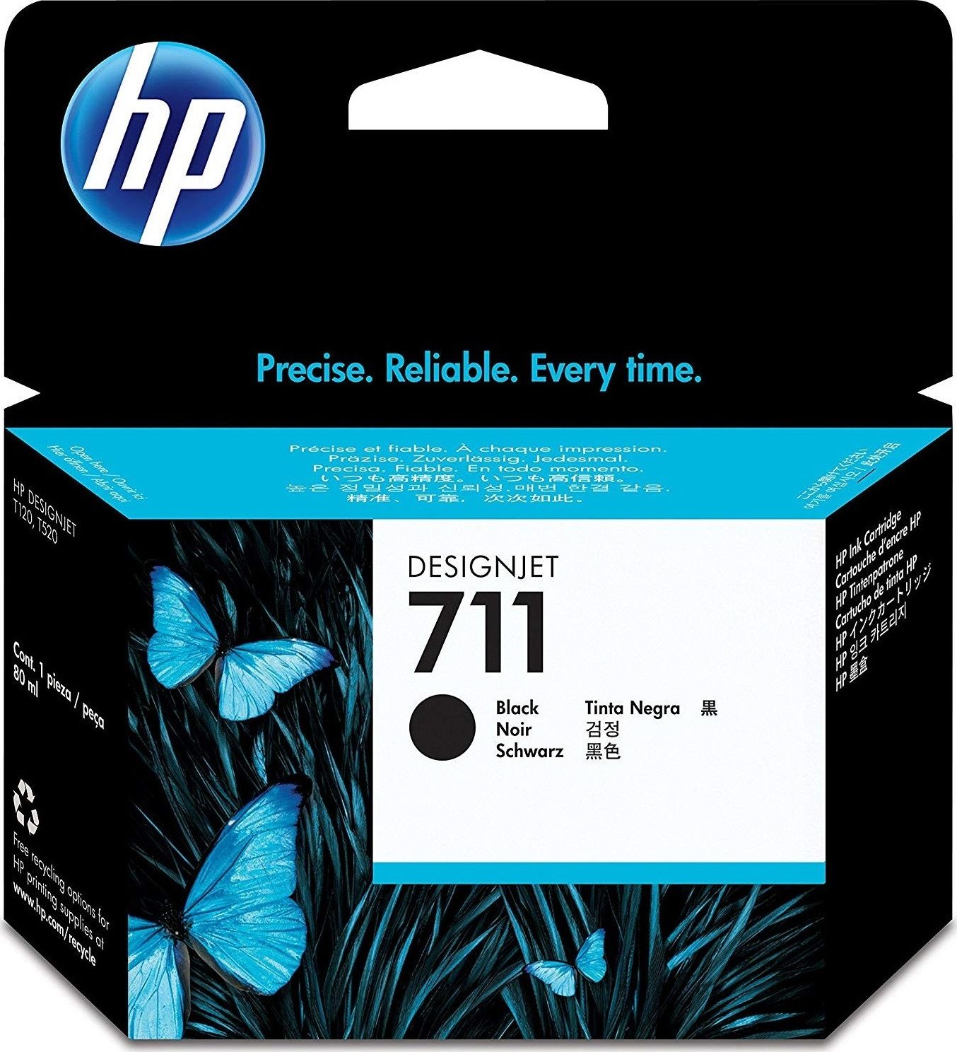 Tusz HP HP Tusz nr 711 CZ133A Black 80ml