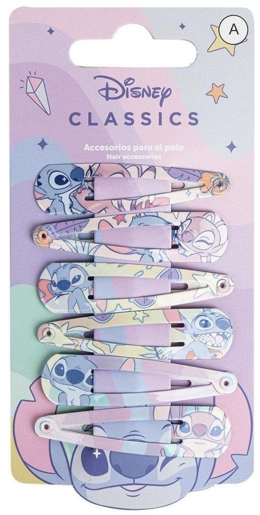 Zestaw spinek do włosów Stitch 6szt