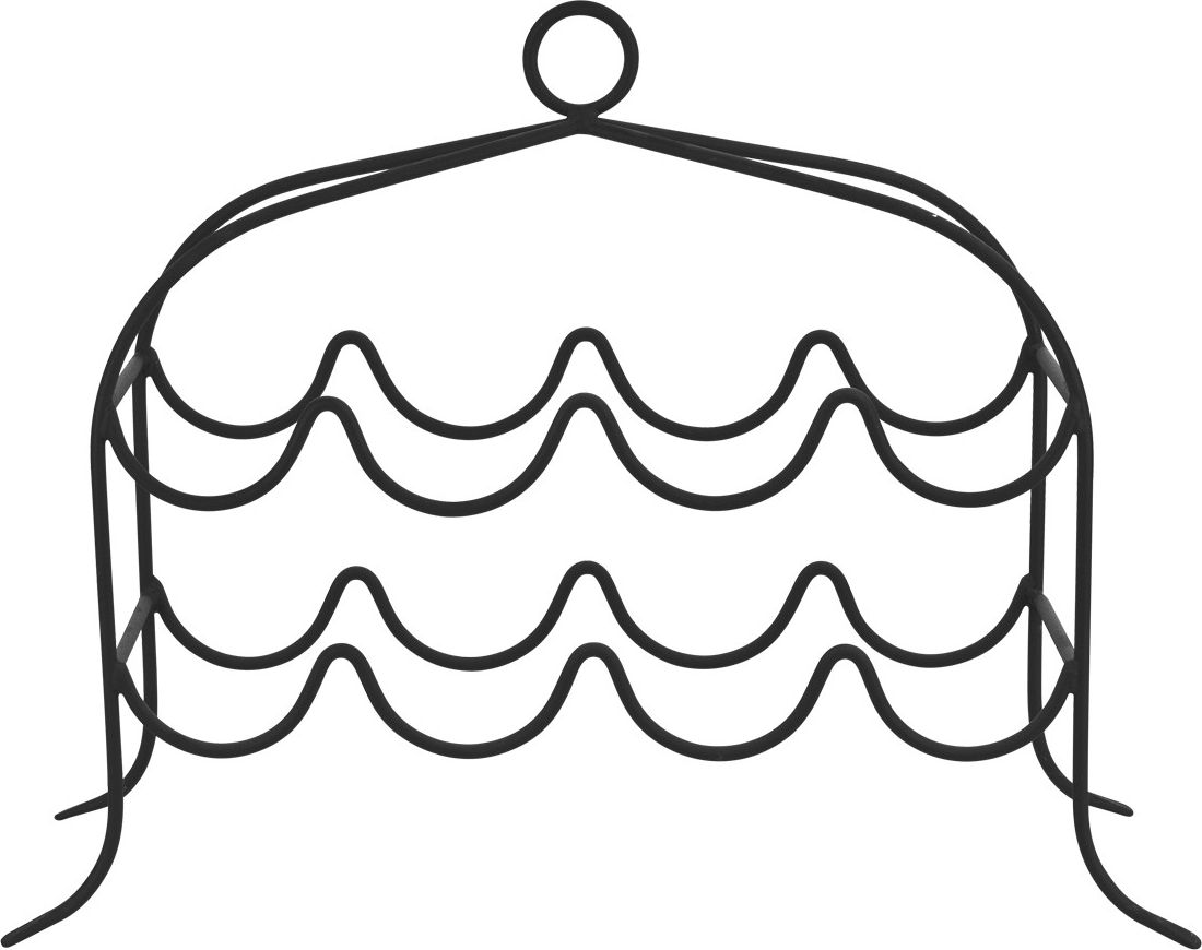 Witek Home Stojak na wino 8 butelek