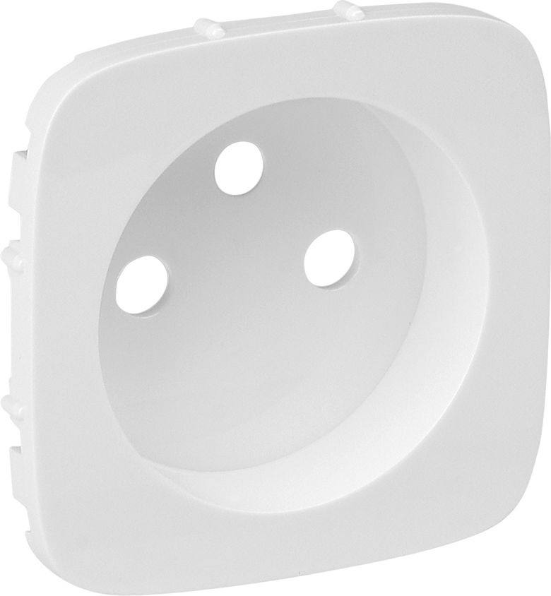 Legrand VALENA ALLURE Plakietka gniazda pojedynczego 2p+z biały (755305)