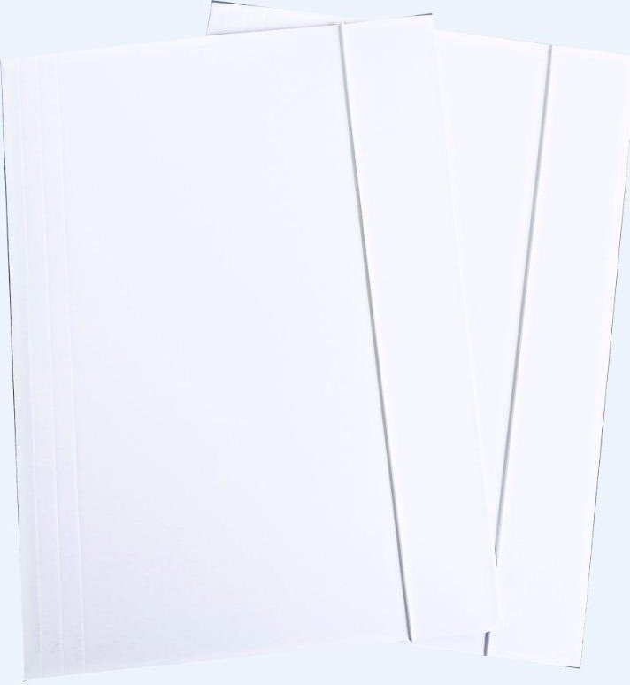 Wektor Teczka A4 biała z gumką (10szt)