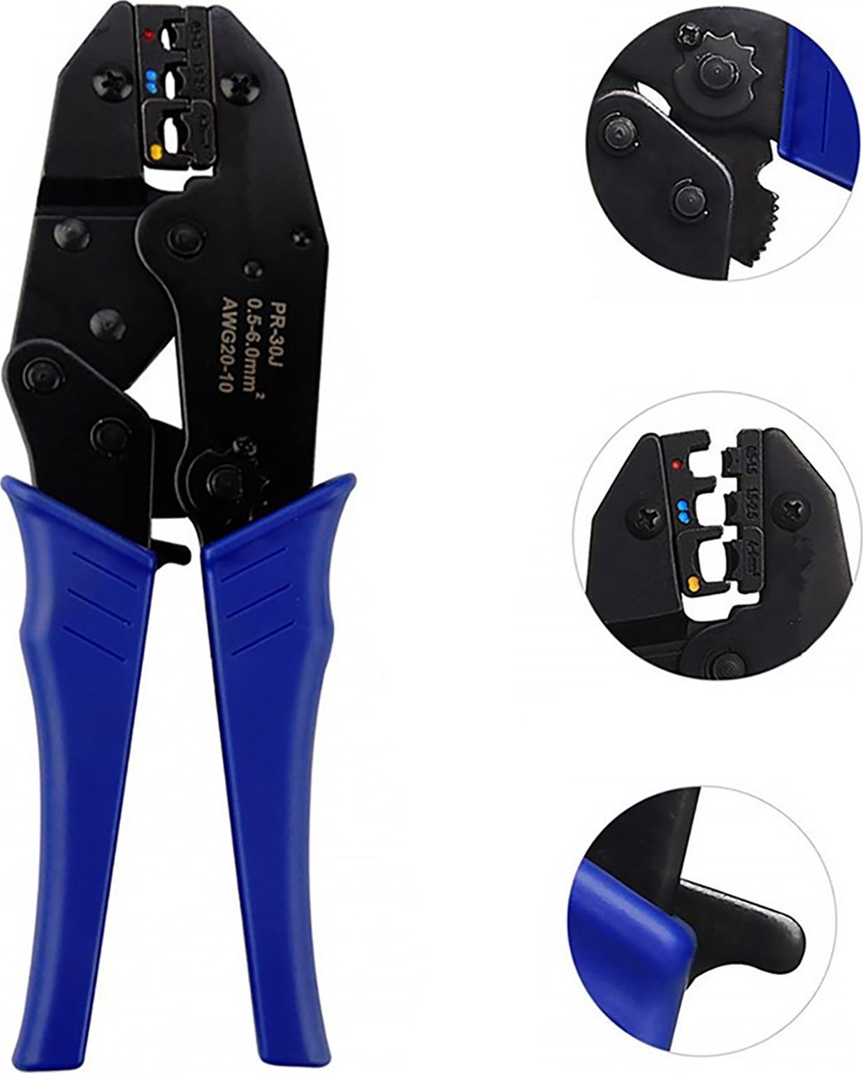 Zestaw zaciskarka z konektorami izolowanymi 700szt. E5963