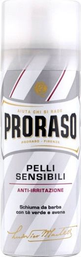 Proraso Proraso White Pianka do golenia polecana do skóry wrażliwej 300 ml