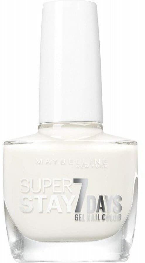 Maybelline Maybelline, Super Stay 7 Days, Colour Corrector, Nail Polish, 071, Pur White, 10 ml For Women
