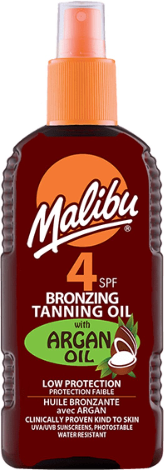 Malibu Olejek Brązujący Z Olejkiem Arganowym SPF4 200ml