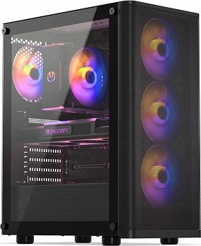 Komputer FOXKOMPUTER Ryzen 7 5700X, 32 GB, RTX 4060, 1 TB M.2 PCIe Windows 11 Pro