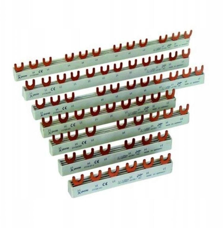 Szyna łączeniowa widełkowa 1P 80A 16mm2 (12mod.) EVG-16/1PHAS/12MODUL 291466