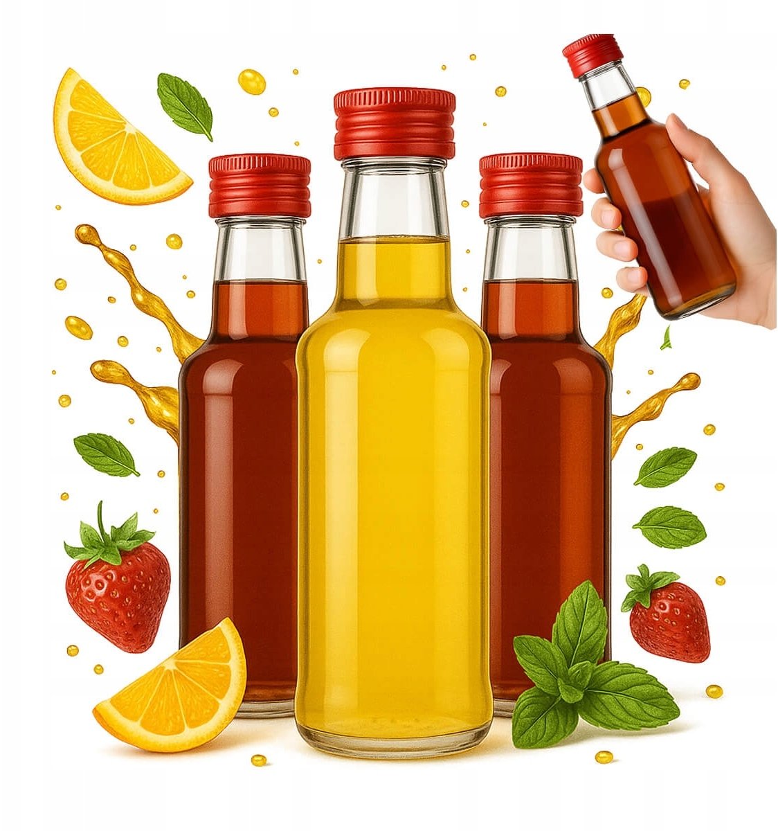 5X Butelka MONOPOLOWA MONOPOL 200ML + zakrętka