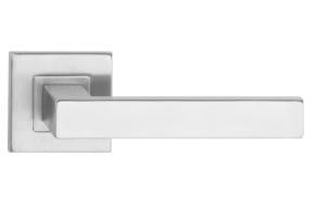 Metal-Bud Klamka TOPAZ kwadratowy szyld stal nierdzewna