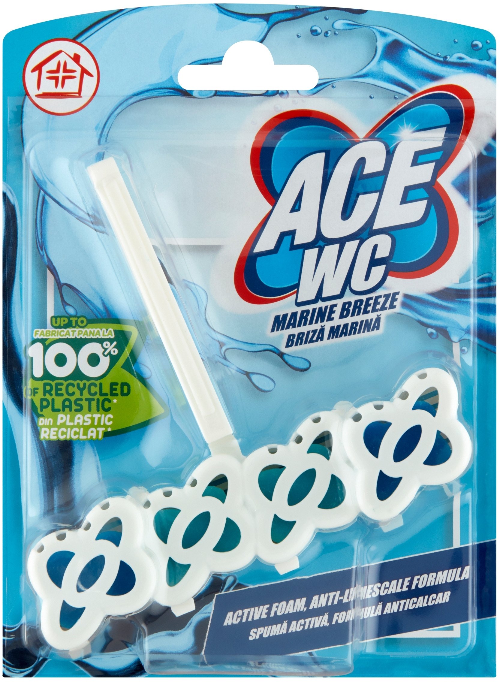 KOSTKA DO WC ACE Marine Breeze 48g
