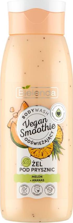 Bielenda Bielenda Vegan Smoothie Żel pod prysznic odświeżający Melon i Ananas 400g