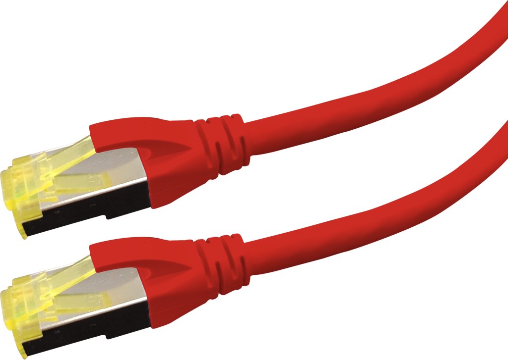 LOGON PREMIUM APR6005R kabel sieciowy Czerwony 0,5 m Cat6 S/FTP (S-STP)