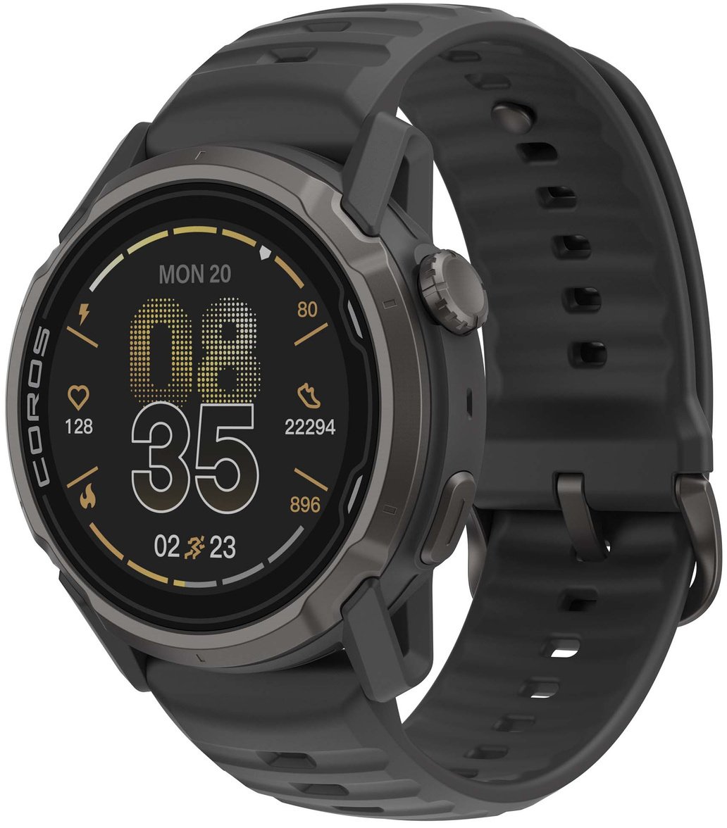 Zegarek sportowy Coros Apex 4 - 46 mm Czarny (WAPX4-BLK.46)