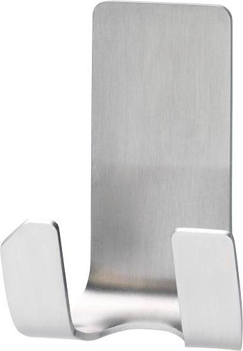 Tesa Haczyk samoprzylepny Powerstrips Waterproof podwójny metalowy chrom 1szt. (H5971004)