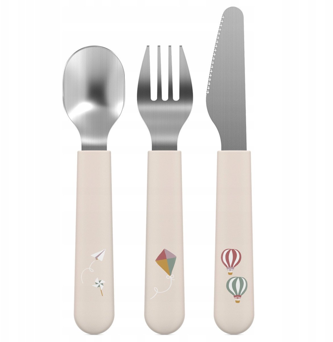 SZTUĆCE DZIECIĘCE 3-SZT. MIO SUNSHINE & RAINBOW 108033065245