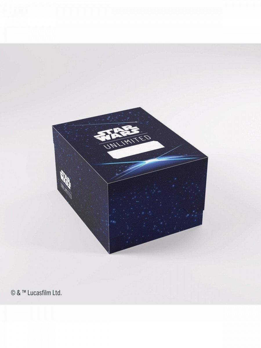 Gamegenic: Star Wars Unlimited Card Game - Twin Suns Soft Crate - Card Back Blue